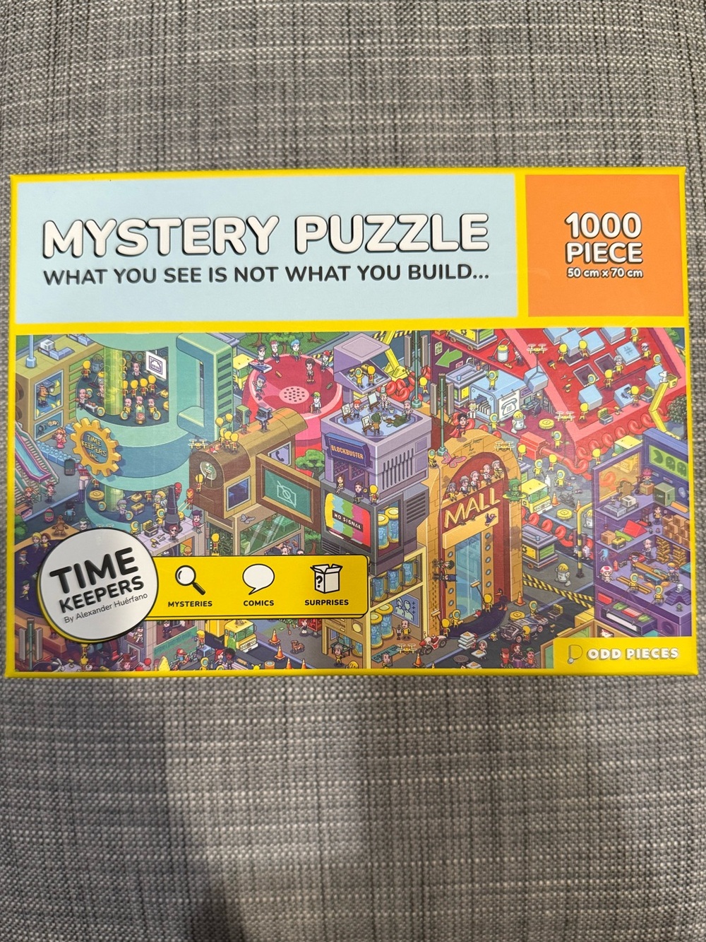 Odd Pieces Mystery Puzzle - Time Keepers by Alexander Huerfano